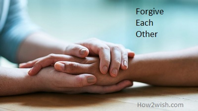 Forgive Each Other
